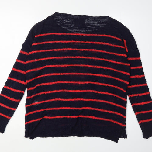 Superdry Women's Multicoloured Striped Pullover Jumper - S
