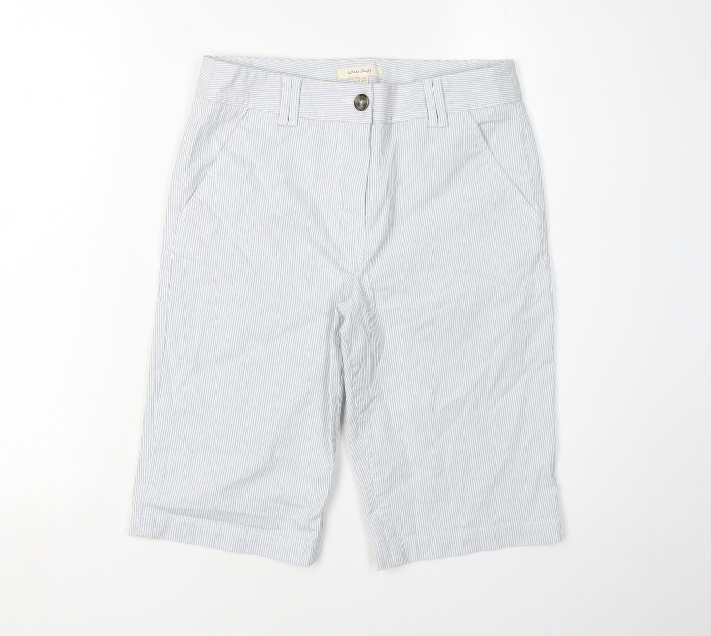 White Stuff Women's Bermuda Shorts UK 6 White