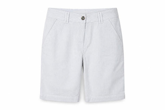 Front view of White Stuff Women's Bermuda Shorts UK 6 White