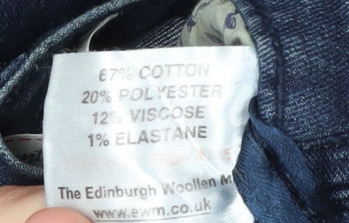 Country Rose Women's Blue Straight Jeans - Size 14