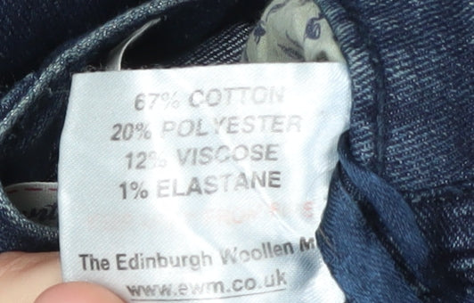 Country Rose Women's Blue Straight Jeans - Size 14