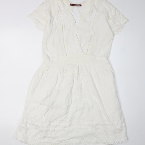 Comptoir des Cotonniers Women's Ivory Shift Dress Size 10