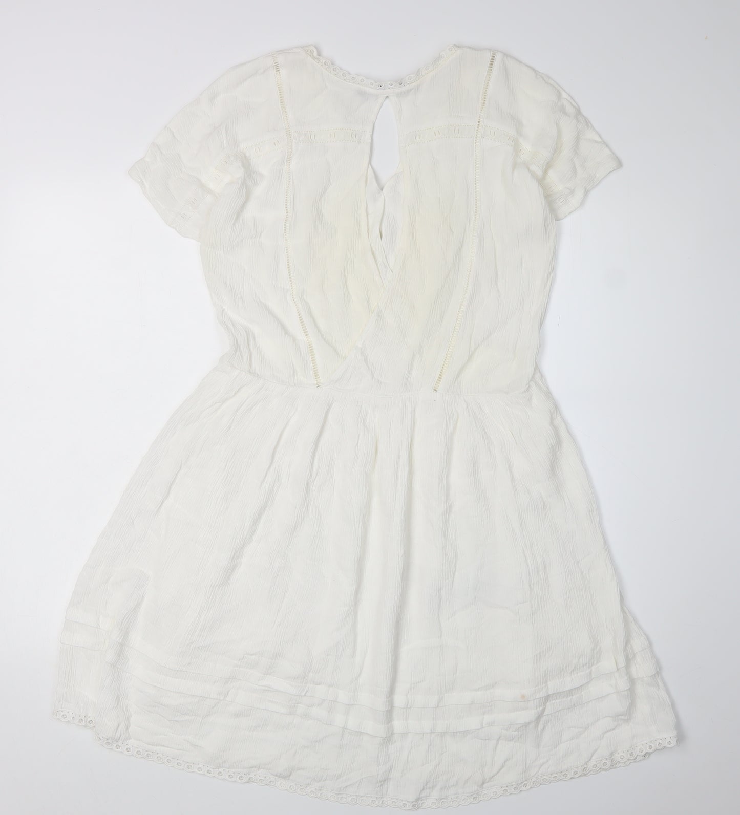 Comptoir des Cotonniers Women's Ivory Shift Dress Size 10