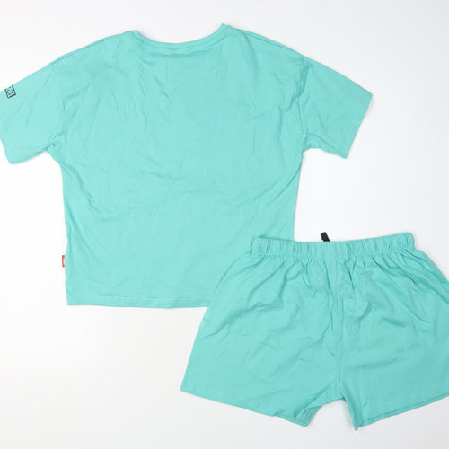 Marks and Spencer Marvel Girls Blue Lounge Set 10-11 Yrs