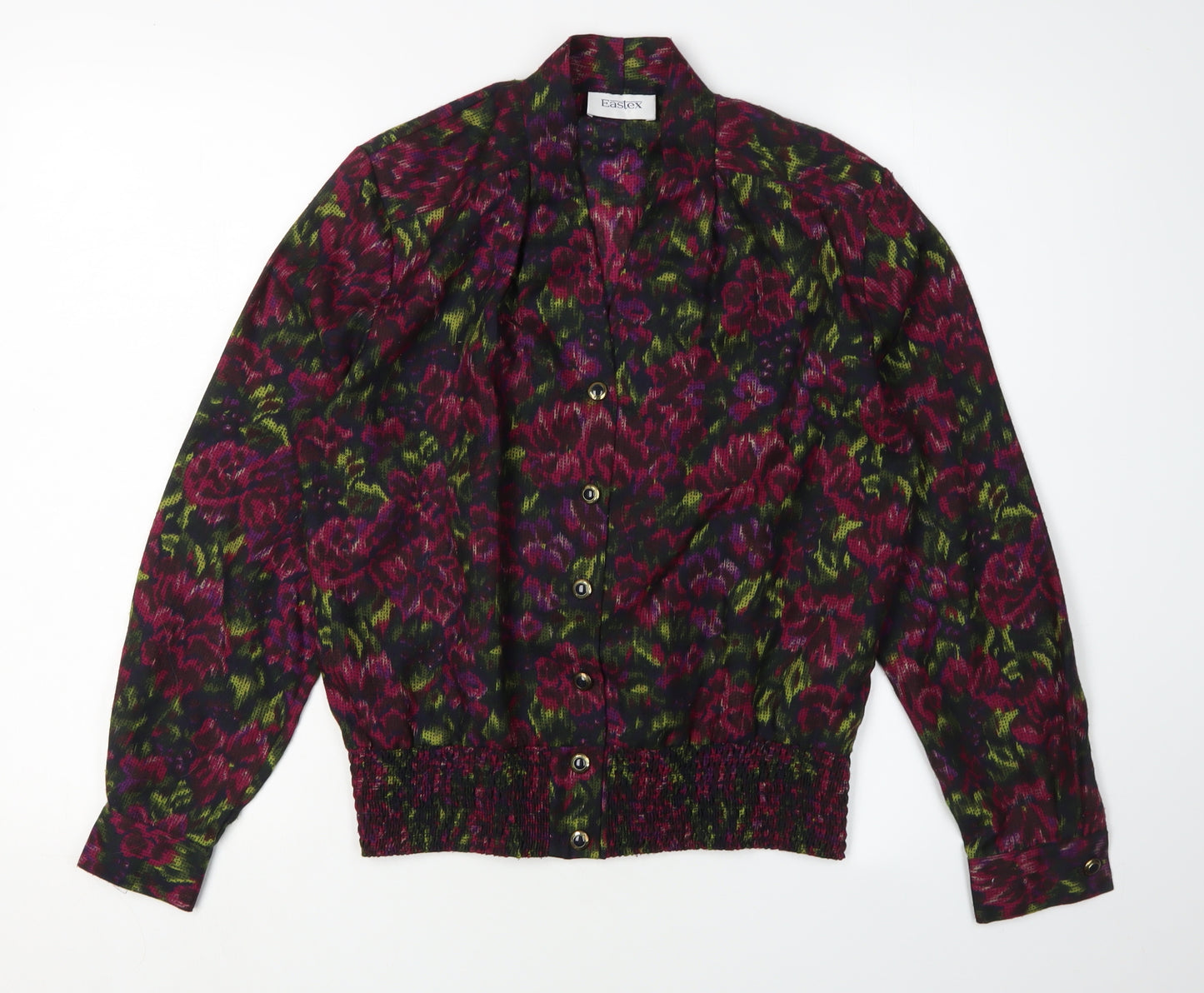Eastex Women's Multicoloured Floral Blouse Size 10