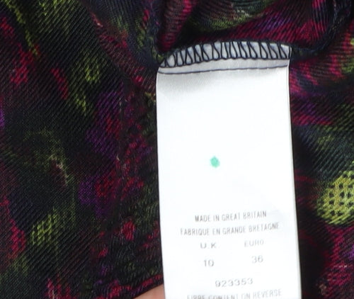 Eastex Women's Multicoloured Floral Blouse Size 10