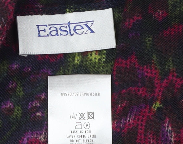 Eastex Women's Multicoloured Floral Blouse Size 10