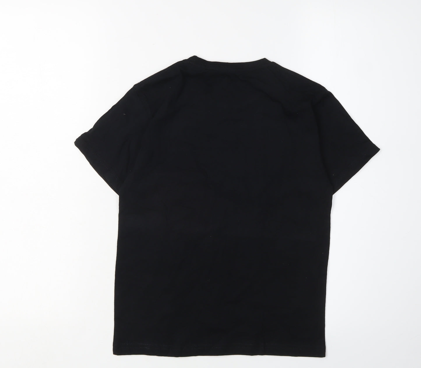 UFC Boys Black T-Shirt Size 9-10 Graphic Cotton Casual