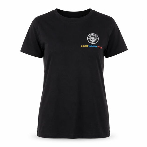 Manchester City Black T-Shirt, Unisex Adults Size 12