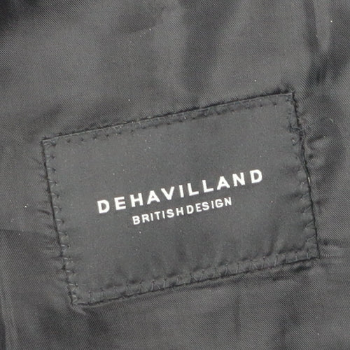 Dehavilland Men's Blue Blazer 46 Regular Fit