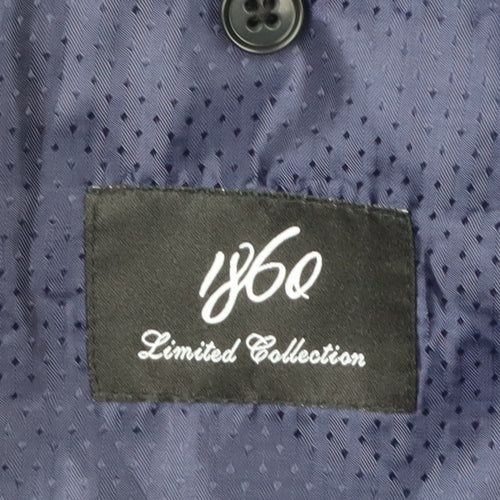 1860 Men's Blue Blazer 44S Formal Jacket