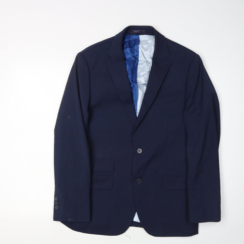 Jeff Banks Men's Blue Blazer Size 38S