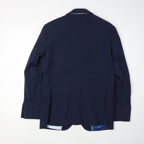 Jeff Banks Men's Blue Blazer Size 38S