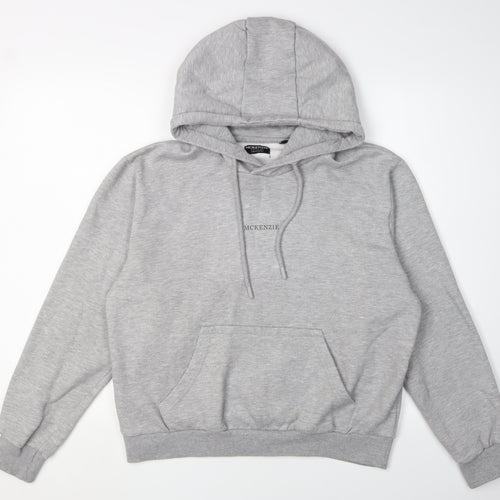 McKenzie Women’s Grey Pullover Hoodie UK 10 Regular Fit