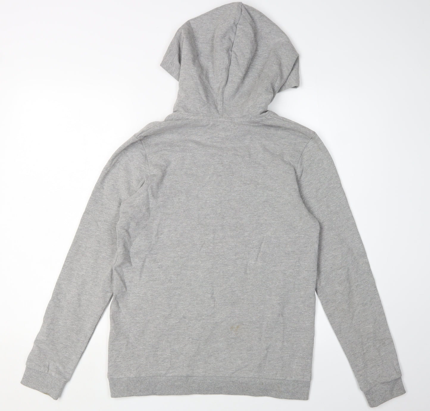Jack & Jones Boys Hoodie Grey Pullover 164 Logo Graphic