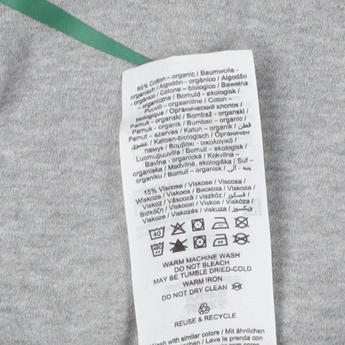 Jack & Jones Boys Hoodie Grey Pullover 164 Logo Graphic