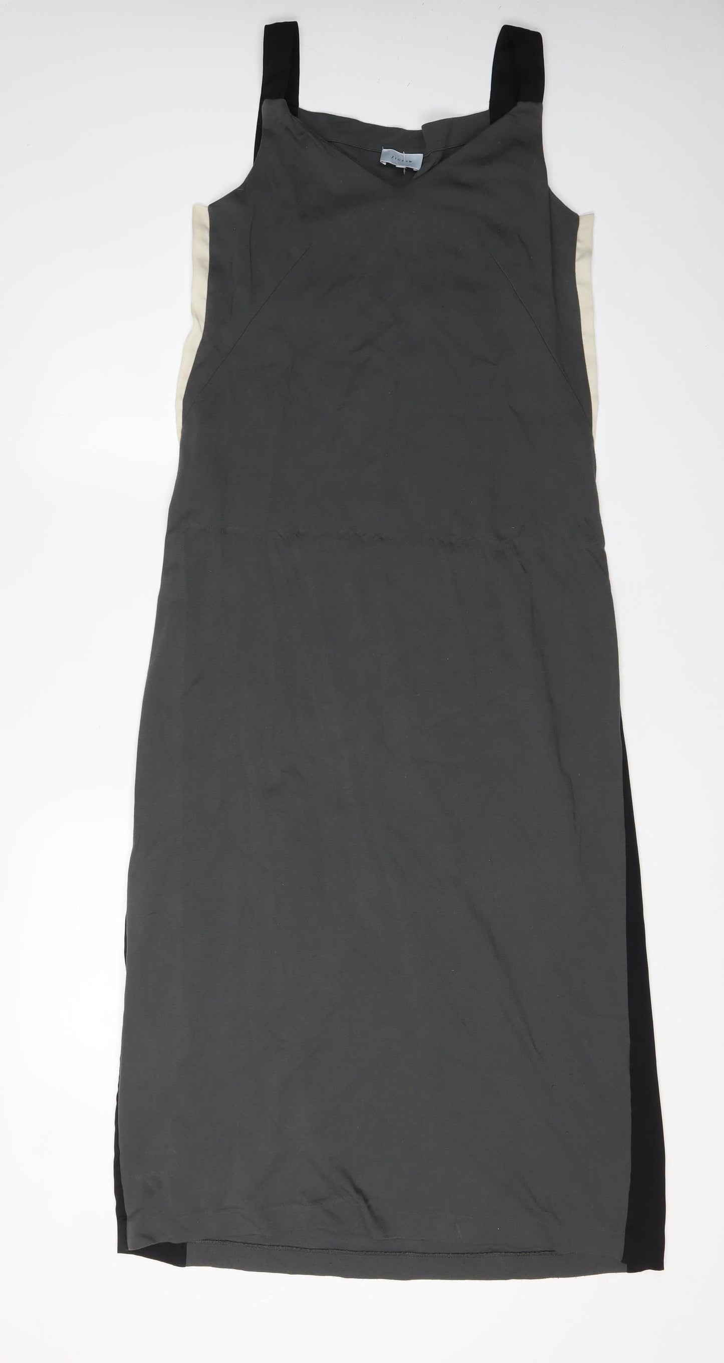 Jigsaw Women's Black Shift Dress - M Viscose Blend