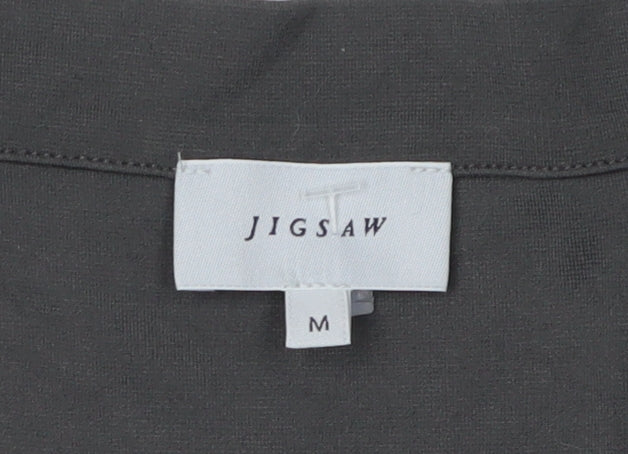 Jigsaw Women's Black Shift Dress - M Viscose Blend