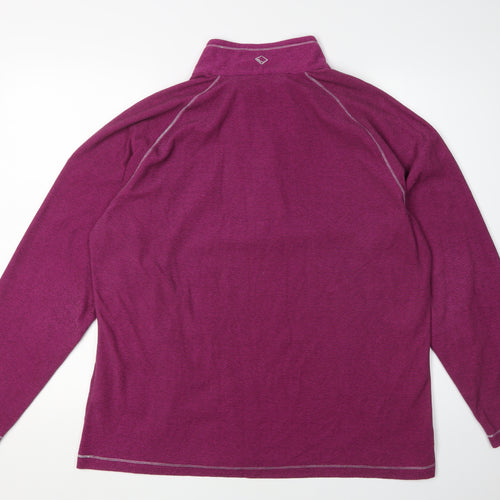 Regatta Women's Purple High Neck Pullover Sweatshirt 18