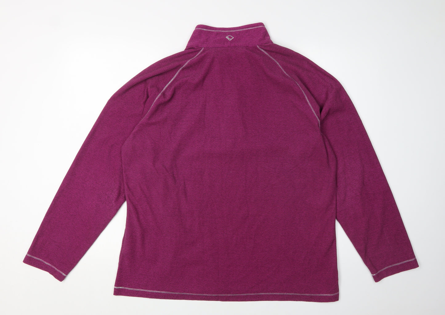 Regatta Women's Purple High Neck Pullover Sweatshirt 18