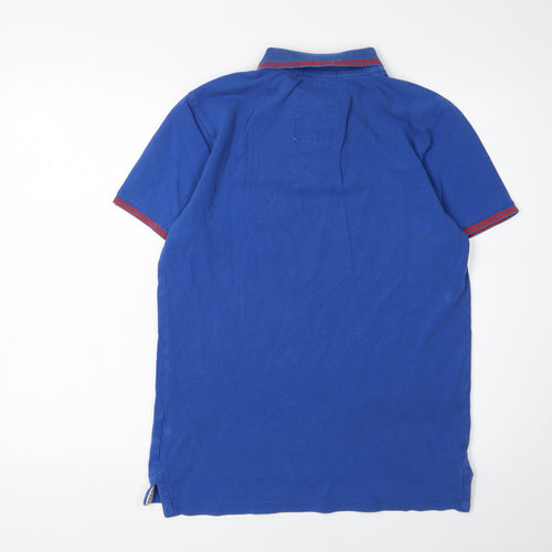 Tokyo Laundry Men's Blue Polo Shirt M Casual Style