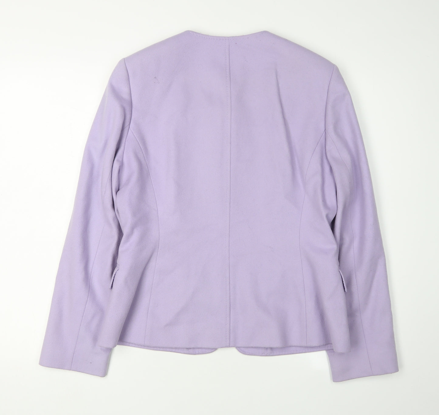 Windsmoor Women’s Purple Wool Blazer Jacket, Size 10
