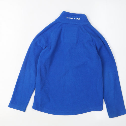 Dare 2b Boys Blue Fleece 1/2 Zip Sweatshirt, Size 5-6 Years
