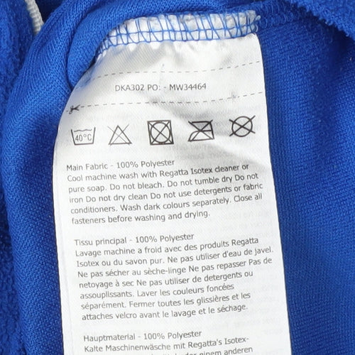 Dare 2b Boys Blue Fleece 1/2 Zip Sweatshirt, Size 5-6 Years