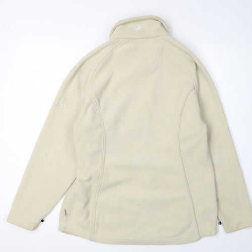 Regatta Beige Women's Fleece Jacket, Size 10, Full Zip