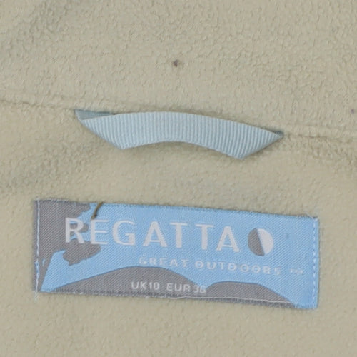 Regatta Beige Women's Fleece Jacket, Size 10, Full Zip