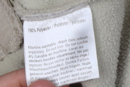 Regatta Beige Women's Fleece Jacket, Size 10, Full Zip