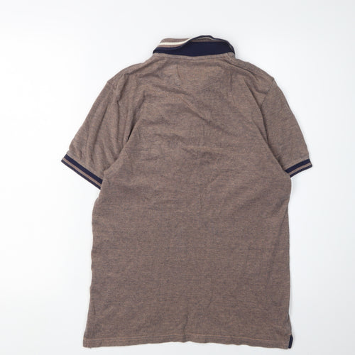 Lyle & Scott Men's Brown Polo Shirt XS Short Sleeve Cotton