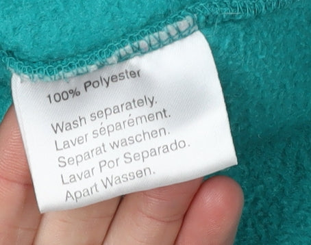 Regatta Women's Green Fleece Jacket - Size 10