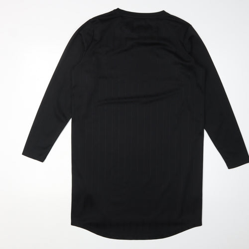 Kappa Men's Black S Casual Pullover Long Sleeve Top