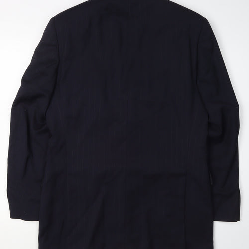Hugo Boss Men's Blue Suit Jacket, Size 38R, Regular Fit