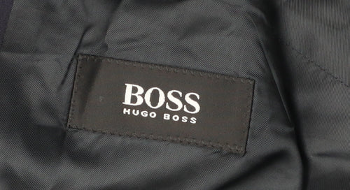 Hugo Boss Men's Blue Suit Jacket, Size 38R, Regular Fit