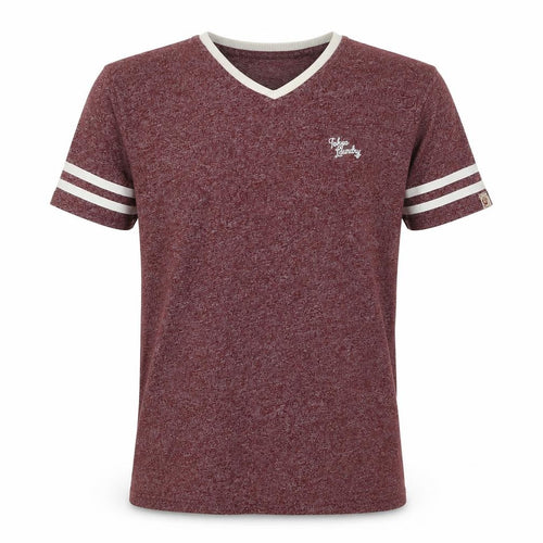 Tokyo Laundry Boys Red T-Shirt, V-Neck Short Sleeve, Size 13