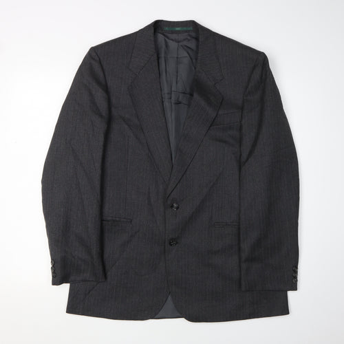 Dunn & Co Men's Grey Wool Classic Blazer - Size 40R