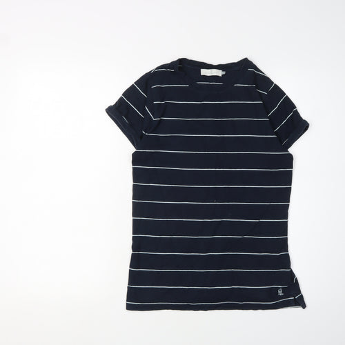 Henri Lloyd Women's Blue Striped T-Shirt, Size S