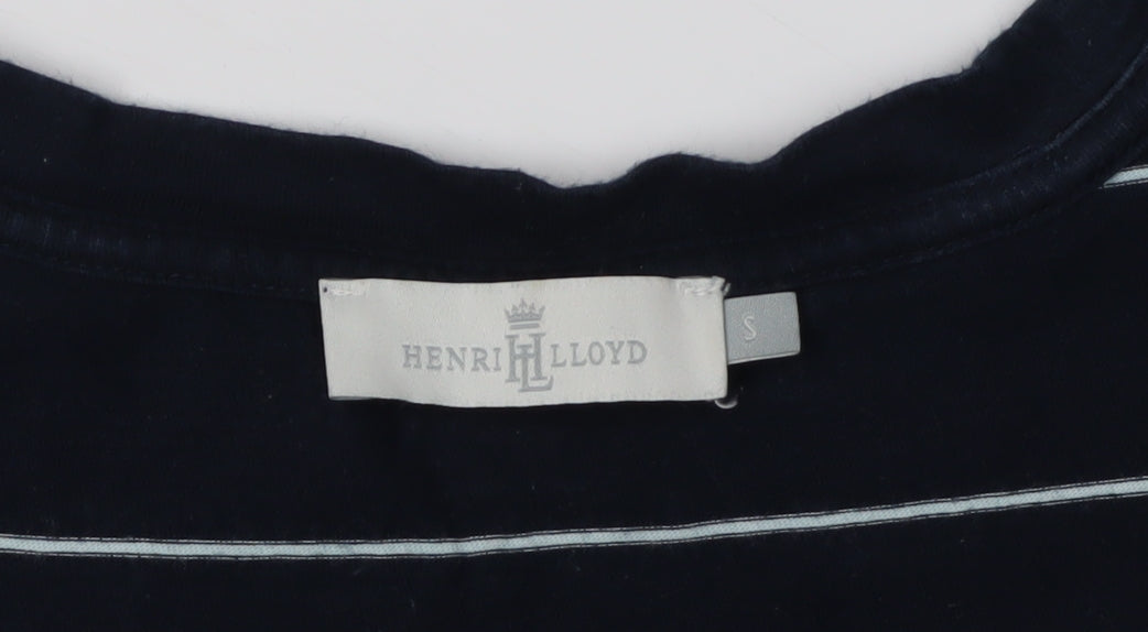 Henri Lloyd Women's Blue Striped T-Shirt, Size S