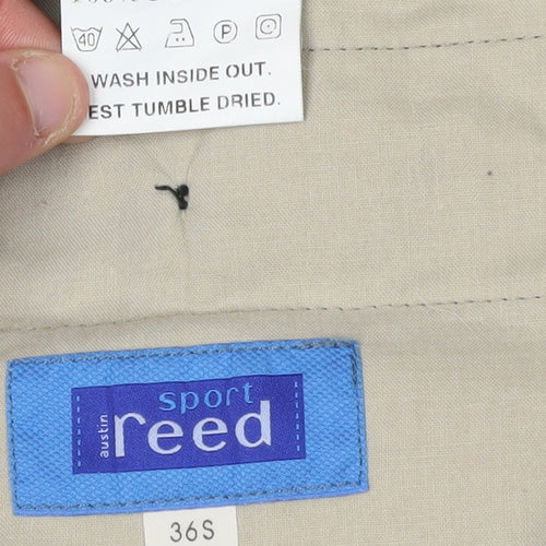 Austin Reed Men's Blue Chino Trousers, 36S