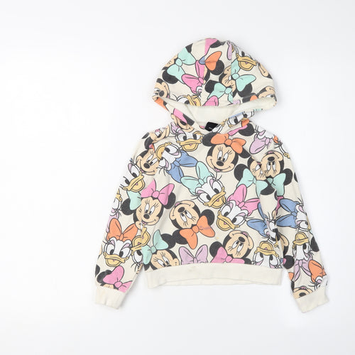 Disney Primark Girls Multicoloured Minnie Mouse Hoodie, 4-5 Years
