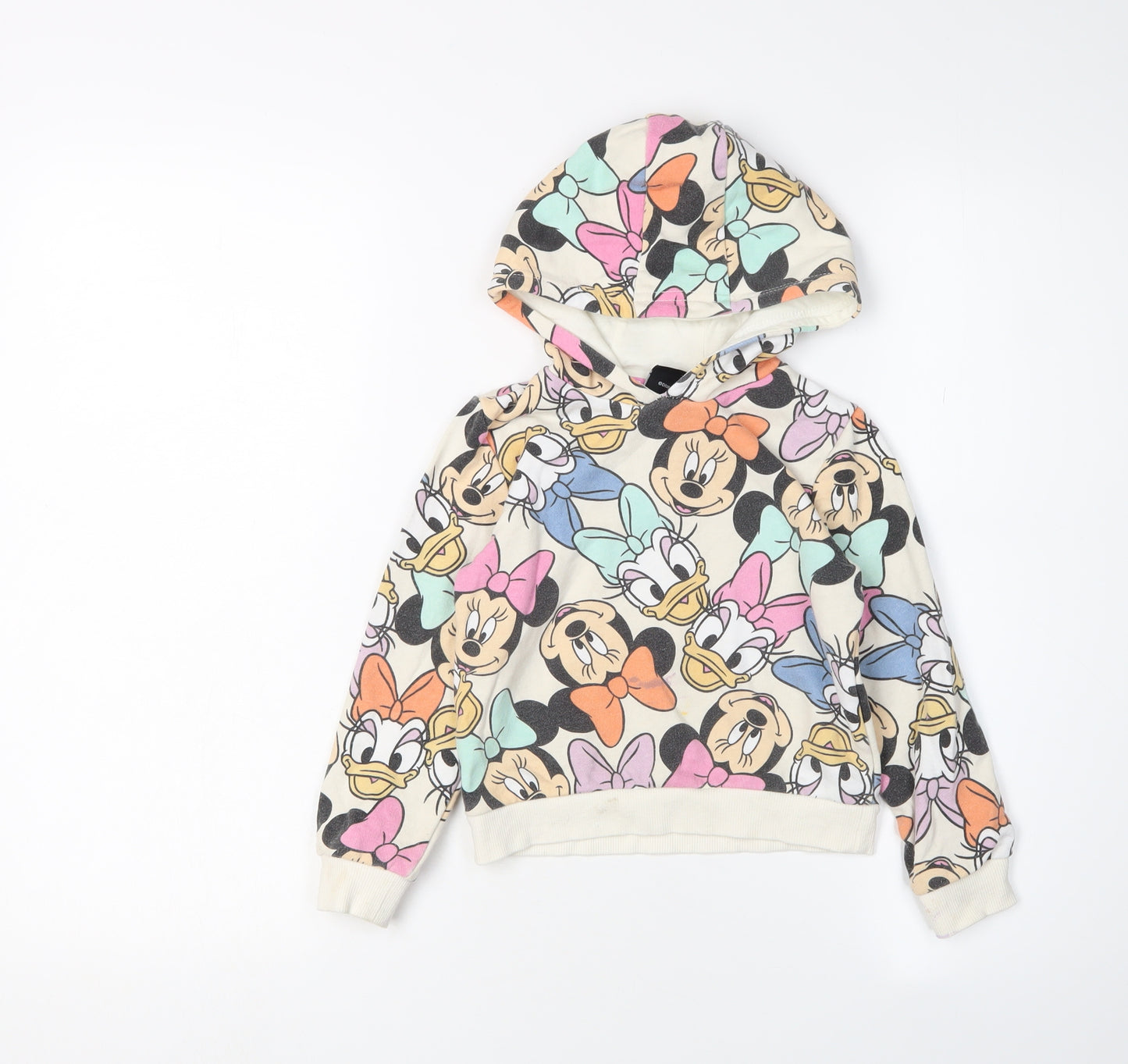 Disney Primark Girls Multicoloured Minnie Mouse Hoodie, 4-5 Years