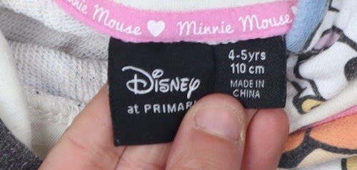 Disney Primark Girls Multicoloured Minnie Mouse Hoodie, 4-5 Years