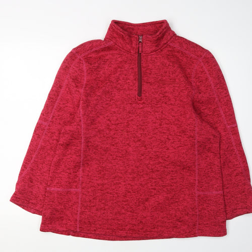 Mountain Warehouse Women's Red Pullover Sweatshirt Size 18