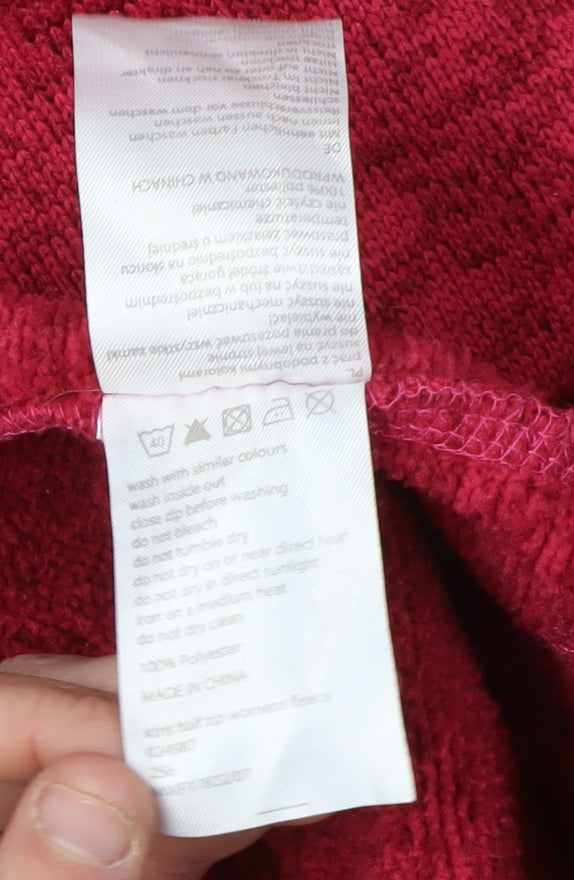 Mountain Warehouse Women's Red Pullover Sweatshirt Size 18