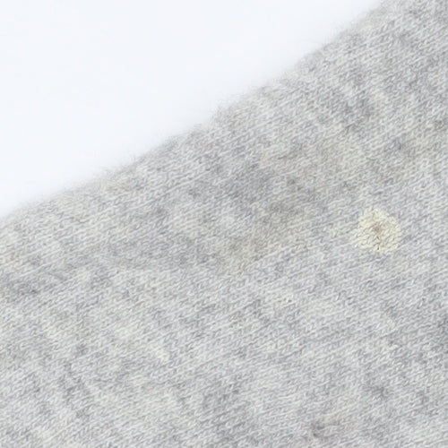 Benedetar Women’s Grey Heart Pullover Size M