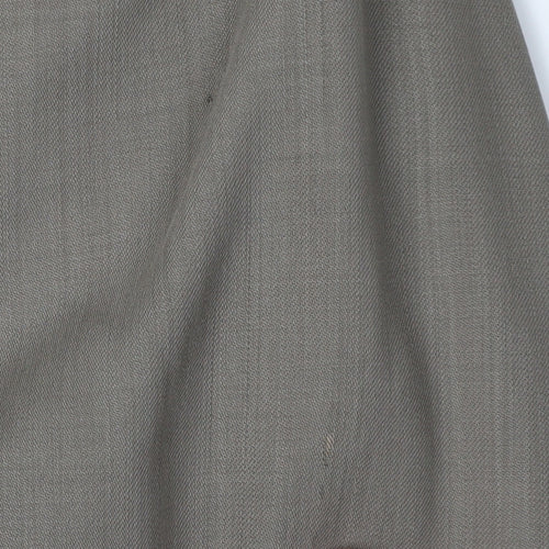Jeff Banks Men's Grey Wool Blazer, Size 44R, Formal
