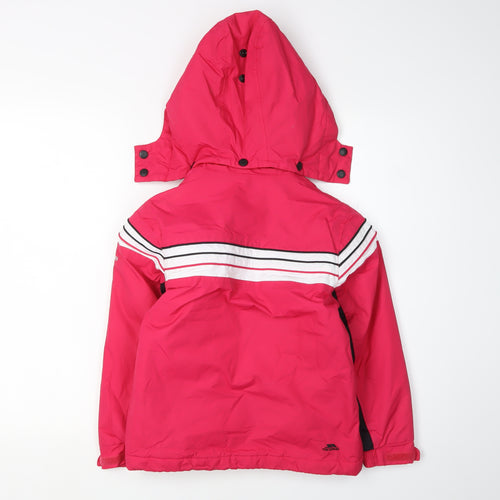 Trespass Girls Pink Puffer Jacket 5-6 Years