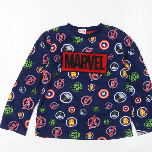 Marvel Boys Blue Avengers Pyjama Top 6-7 Years